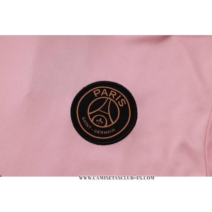 Chandal del Paris Saint-Germain Jordan 24-25 Manga Corta Rosa - Pantalon Corto